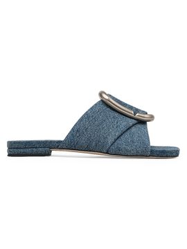 Marc Jacobs Women's Pop J Crisscross Denim Sandals