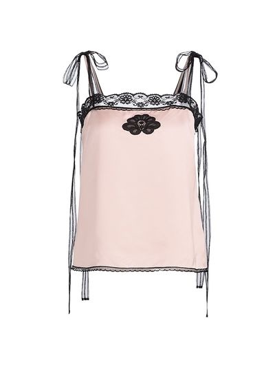 Marc Jacobs Women's Ribbon Strap Satin Top