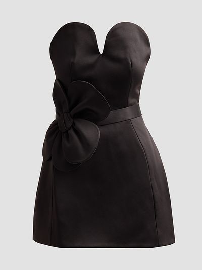 Marc Jacobs Women's Satin Daisy Belted Minidress