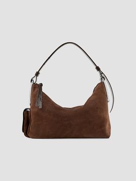 Marc Jacobs Women's Scene Large Suede Hobo Bag