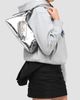 Marc Jacobs Women's Small Belted Sack Metallic Leather Shoulder Bag - 2