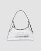 Marc Jacobs Women's Small Belted Sack Metallic Leather Shoulder Bag - 3