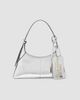 Marc Jacobs Women's Small Belted Sack Metallic Leather Shoulder Bag - 6