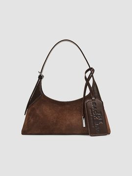 Marc Jacobs Women's Small Belted Sack Suede Shoulder Bag