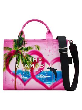 Marc Jacobs Women's The City Medium Miami Cotton-Blend Tote Bag