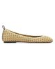 Marc Jacobs Women's The Crochet Lace-Up Ballerina Flats - 1