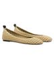 Marc Jacobs Women's The Crochet Lace-Up Ballerina Flats - 3