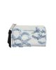 Marc Jacobs Women's The Daisy Distressed Denim Top-Zip Wallet - 1