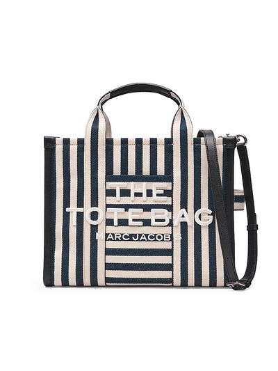Marc Jacobs Women's The Stripe Canvas Medium Tote Bag