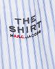 Marc Jacobs x A.P.C. Women's Logo-Embroidered Striped Cotton Poplin Shirt - 7
