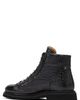 MARC NOLAN MARC NOLAN Aiden Croc Embossed Combat Boot - 2