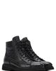 MARC NOLAN MARC NOLAN Aiden Croc Embossed Combat Boot - 5