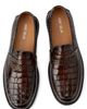 MARC NOLAN MARC NOLAN Calum Croc Embossed Penny Loafer - 4