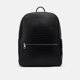 MARC NOLAN MARC NOLAN Fulton Croc-Embossed Calfskin Leather Backpack