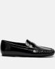 MARC NOLAN MARC NOLAN Jane Leather Square-Toe Slip-On Loafers - 1