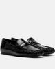 MARC NOLAN MARC NOLAN Jane Leather Square-Toe Slip-On Loafers - 2