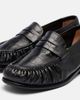 MARC NOLAN MARC NOLAN Kennedy Embossed Pleated Penny Loafer - 3