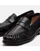 MARC NOLAN MARC NOLAN Kennedy Pleated Leather Penny Loafer - 4