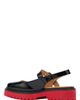 MARC NOLAN MARC NOLAN Luna Leather Mary Jane Lug Slingbacks - 3
