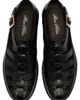 MARC NOLAN MARC NOLAN Mariner Croc Embossed Leather Fisherman Sandal - 4