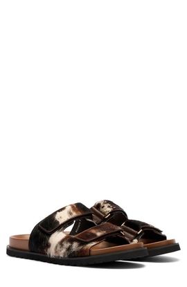 MARC NOLAN MARC NOLAN Monaco Calf Hair Slide Sandal