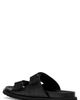 MARC NOLAN MARC NOLAN Monaco Croc Embossed Leather Slide Sandal - 2