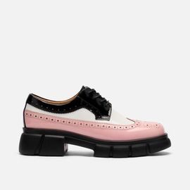 MARC NOLAN MARC NOLAN Ms. Alexander Leather Lug Wingtip Derby