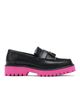 MARC NOLAN MARC NOLAN Ms. Journey Leather Lug Tassel Loafer - 1