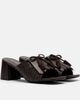 MARC NOLAN MARC NOLAN Sienna Calf Leather Tassel Block Heel Mules - 2