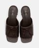 MARC NOLAN MARC NOLAN Sienna Calf Leather Tassel Block Heel Mules - 5