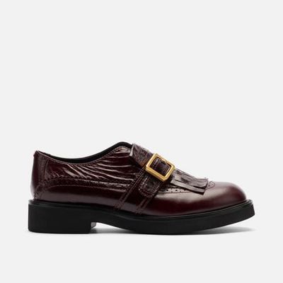 MARC NOLAN MARC NOLAN Vaughn Patent Fringed Monk Strap Oxford