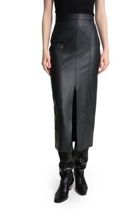 Marcella Marcella Nerida Faux Leather Maxi Skirt
