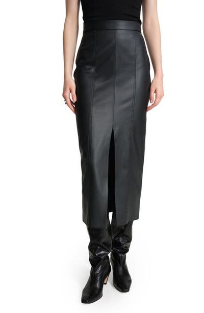 Marcella Nerida Faux Leather Maxi Skirt