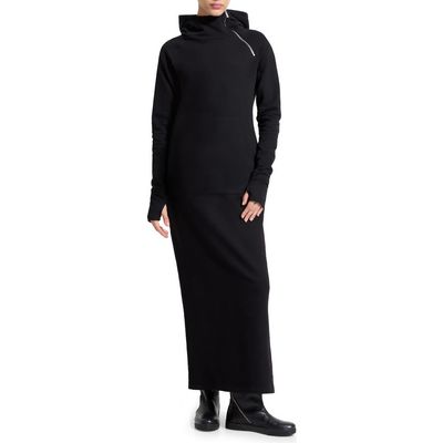 Marcella Marcella Tompkins Long Sleeve Hoodie Maxi Dress
