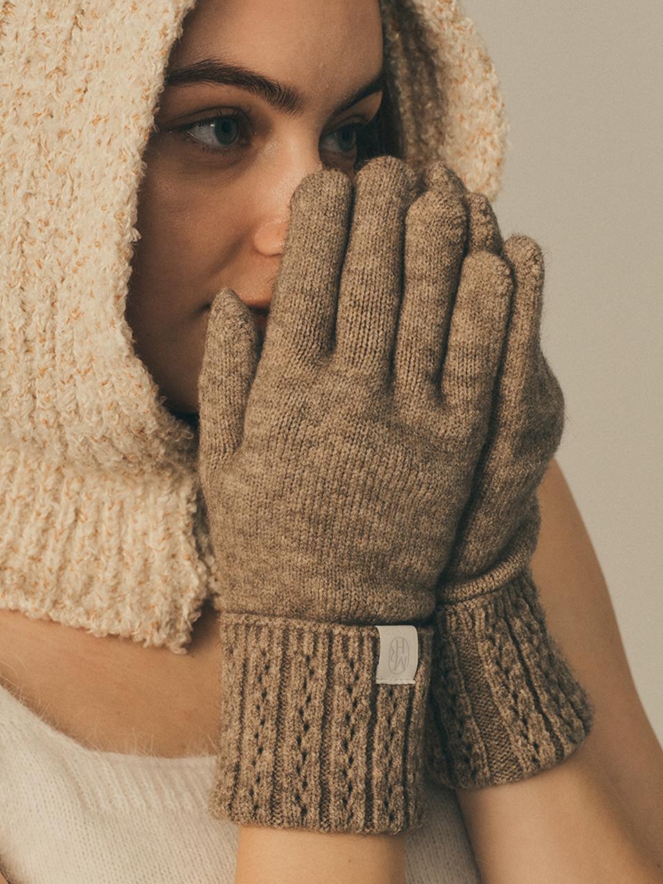 Marchen Anna Knit Gloves