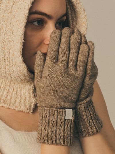 Marchen Anna Knit Gloves