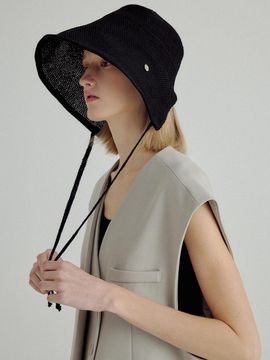 Marchen Danna Linen Bonnet Hat