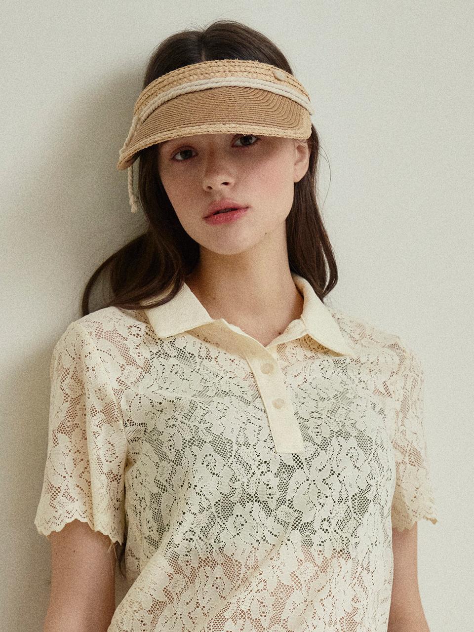 Marchen Joel Rope Sun Visor Hat [2color]