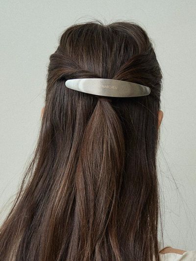 Marchen Metal Logo Hair Clip