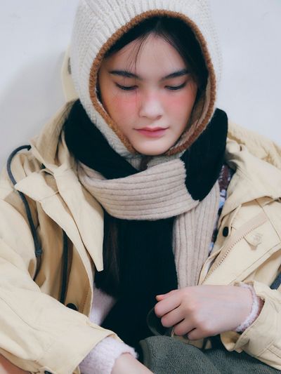 Marchen Soft Two Tone Scarf_4 Colors