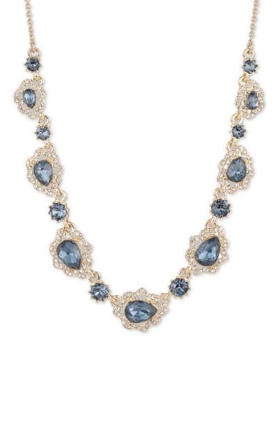 Marchesa Marchesa Crystal Frontal Collar Necklace