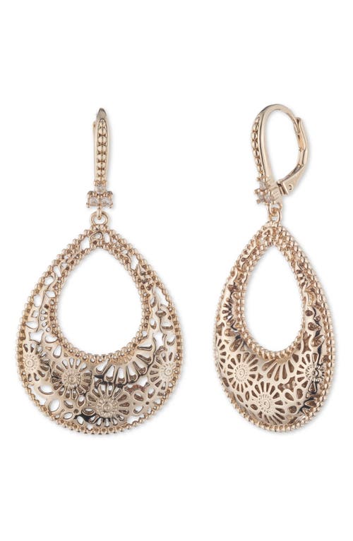 Marchesa Marchesa Domed Filigree Drop Earrings