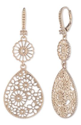 Marchesa Marchesa Filigree Drop Earrings