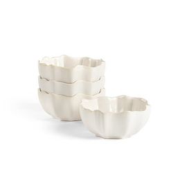 Marchesa Marchesa Lotus Stoneware Bowl Set of 4
