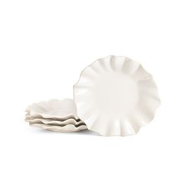 Marchesa Marchesa Lotus Stoneware Salad Plate Set of 4