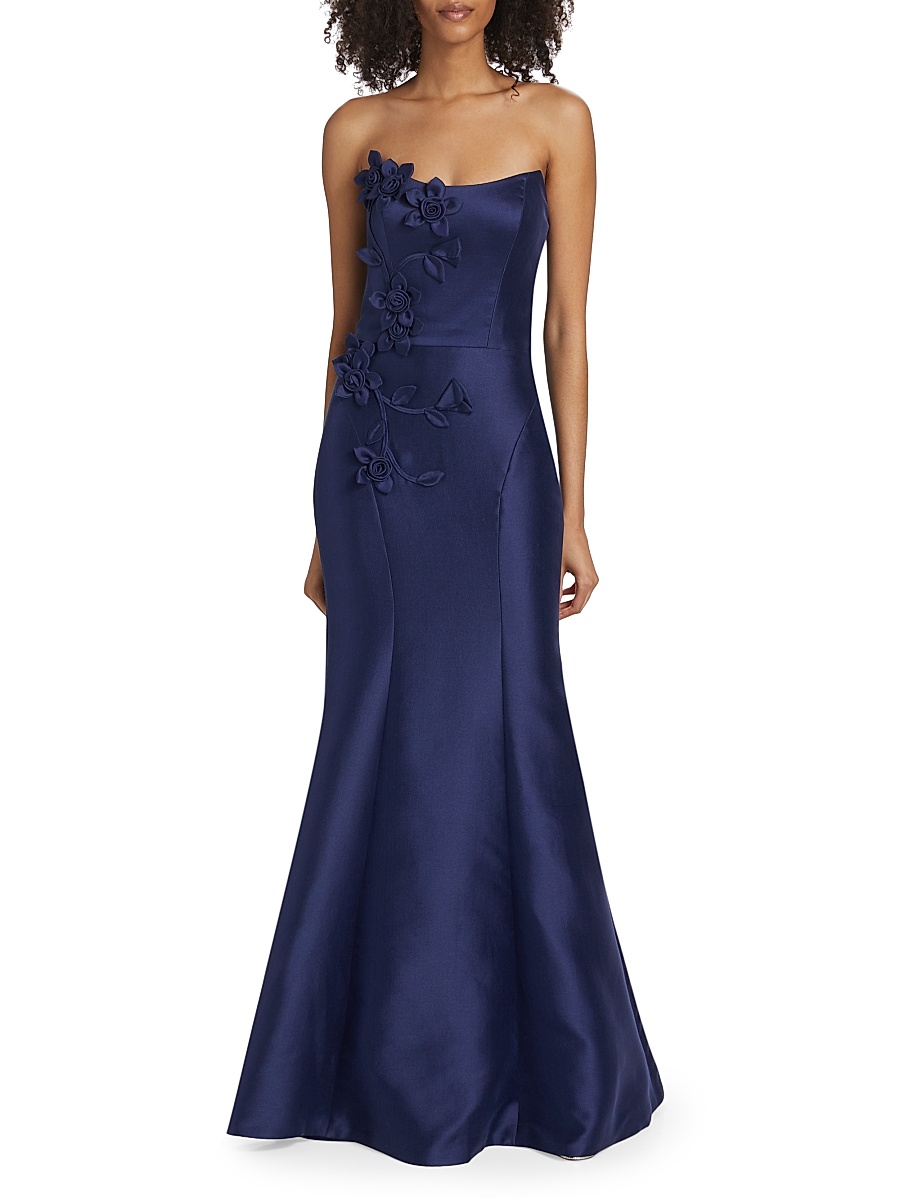 off the shoulder long sleeve dress prom Elegant Off Shoulder Blue Arabic Evening Dress for Women Party Long Sleeves SF079