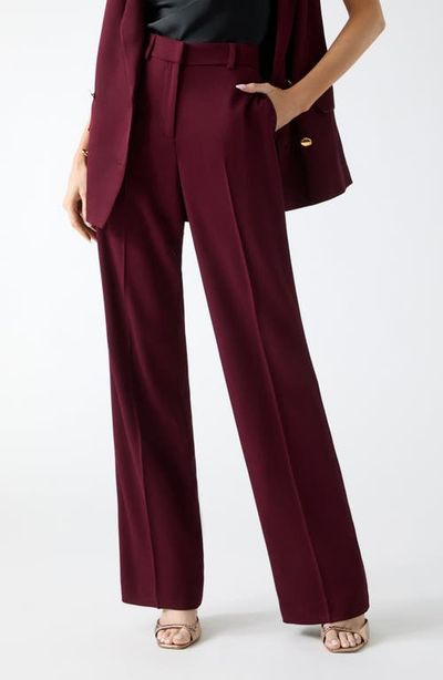 Marciano Marciano Abby Pleated Straight Leg Pants