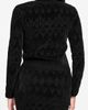 Marciano Marciano Adele Logo Jacquard Chenille Zip-Up Cardigan - 2