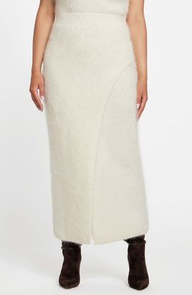 Marciano Marciano Agnes Alpaca Blend Maxi Skirt
