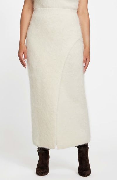 Marciano Marciano Agnes Alpaca Blend Maxi Skirt